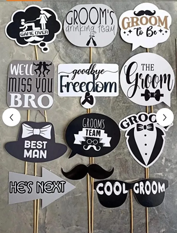 Photo Booth Party Props set up at a Nairobi event by Sherehe Events - photo 2